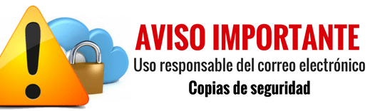 Uso responsable del correo electrónico - Copias de Seguridad 1