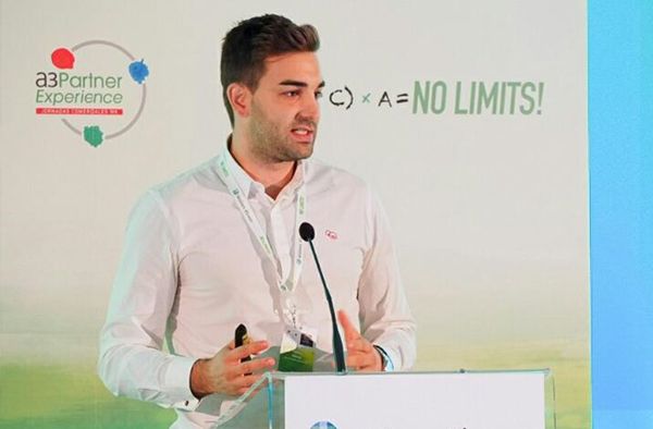 Marcos García hablando sobre Prestasync