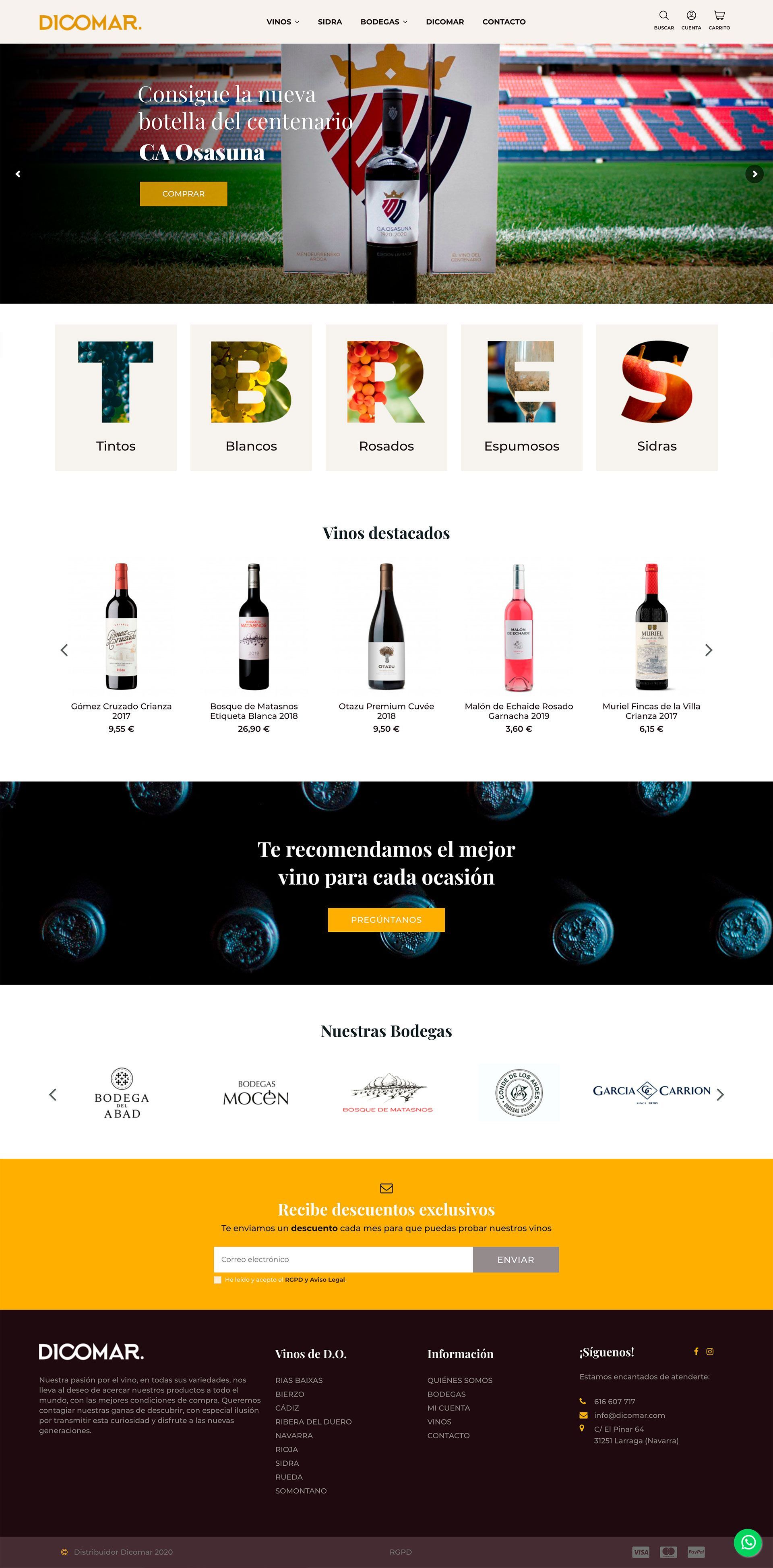 Dicomar captura web