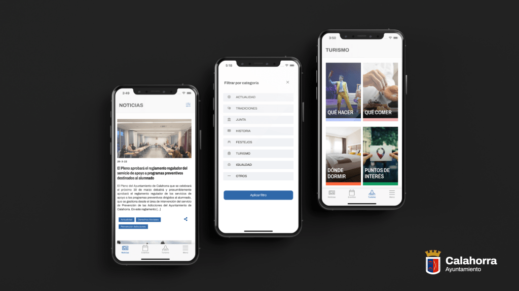 Calahorra se digitaliza con una nueva página web y app móvil 1