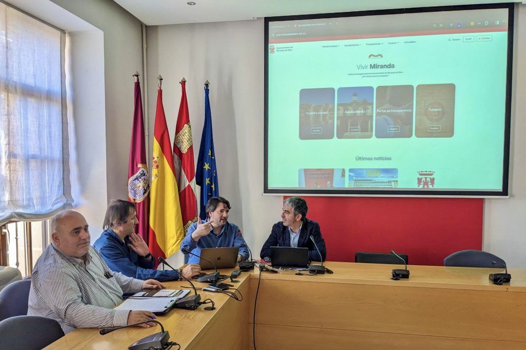 SDi impulsa la transformación digital en Miranda de Ebro con su nueva web municipal 1