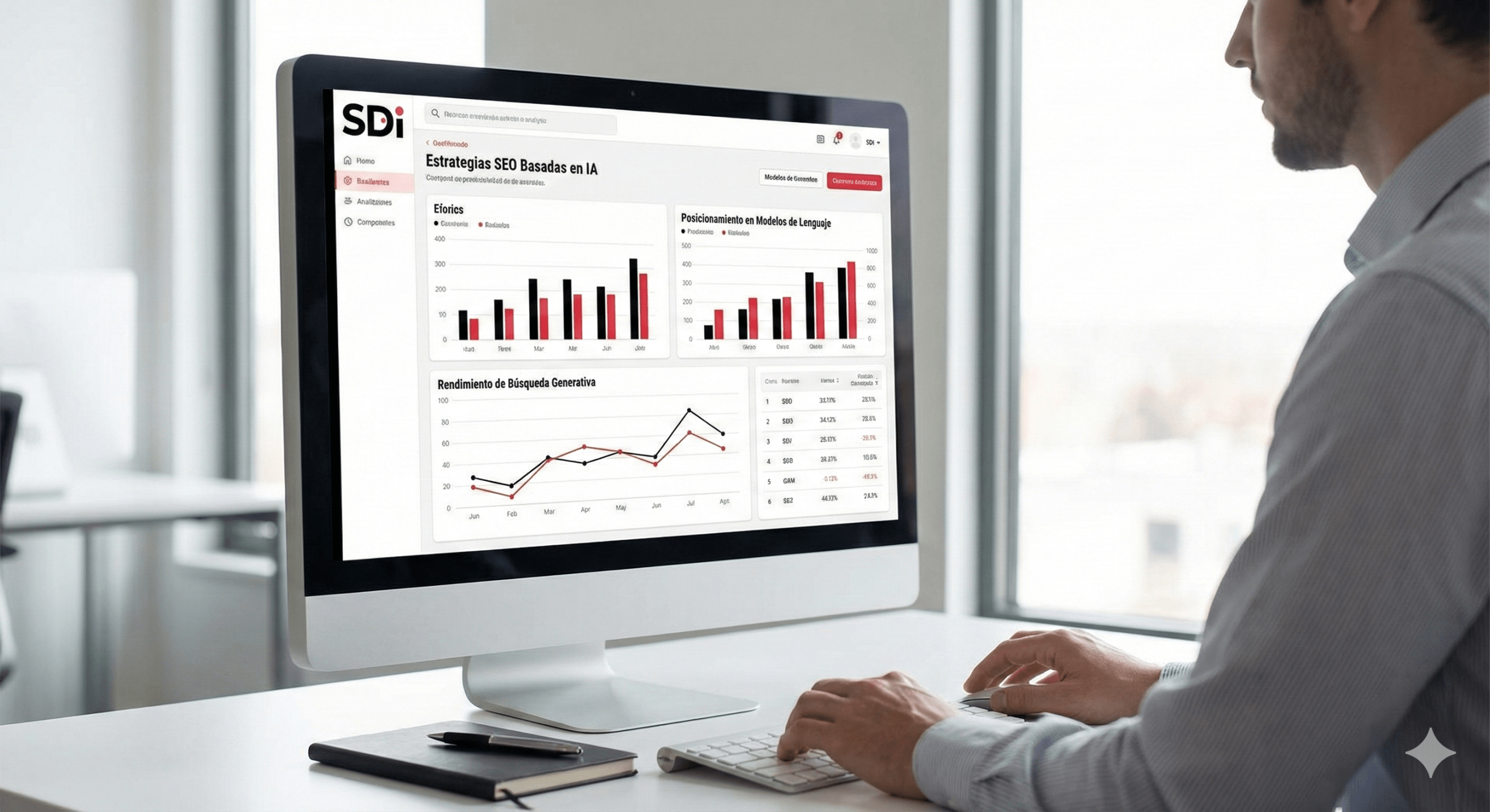 estrategia seo para IA