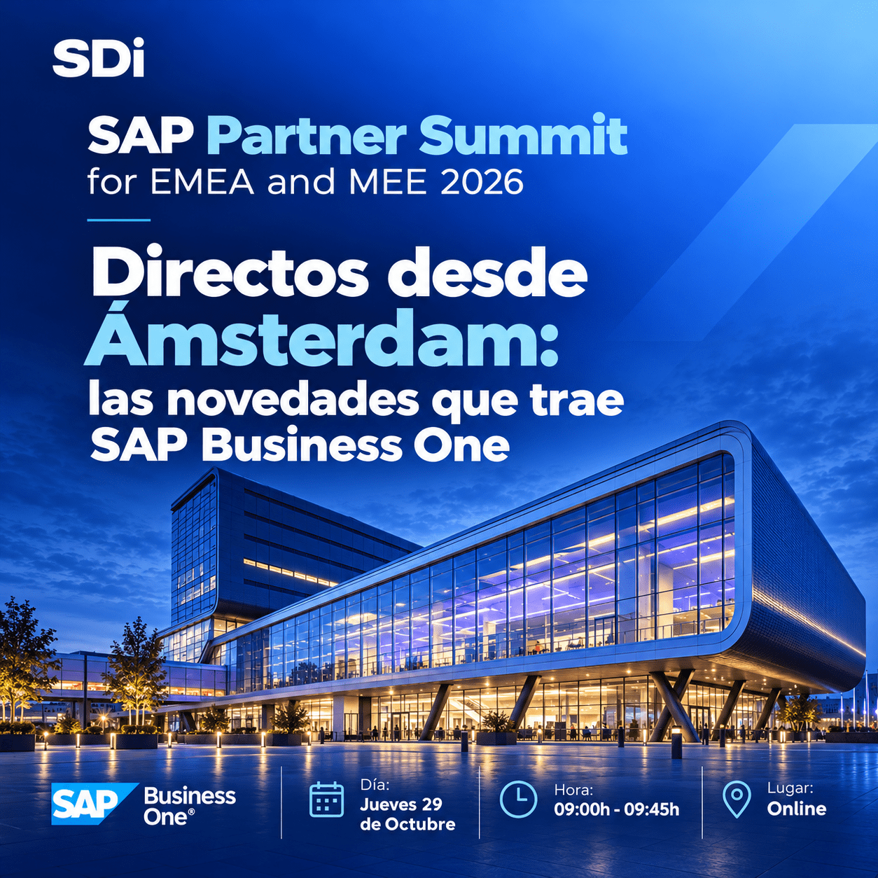 Directos desde Ámsterdam: las novedades que trae SAP Business One