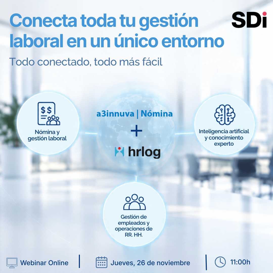 Toda tu gestión laboral conectada desde un único entorno